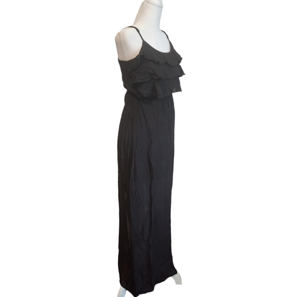 EUC American Rag Boho Tiered Bodice Spaghetti Strap Maxi Dress - Picture 4 of 10